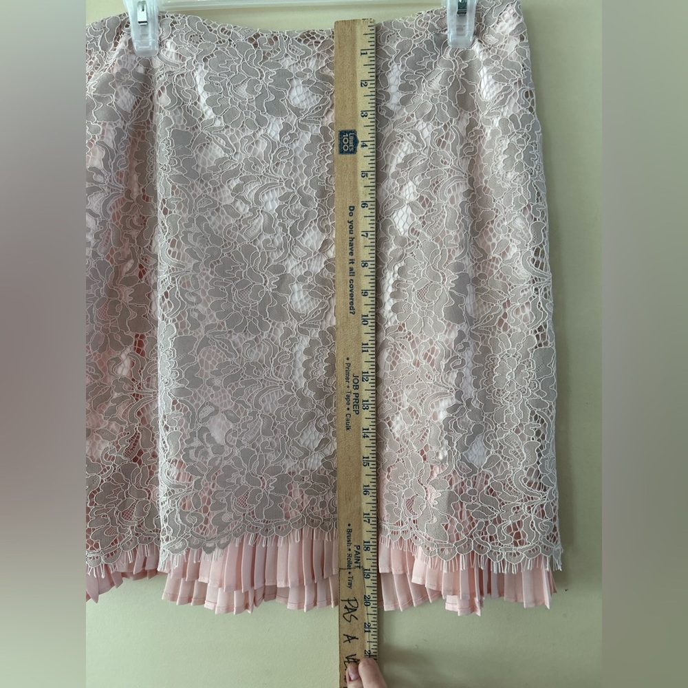 Esqualo lace and pleats skirt - Picture 4 of 9